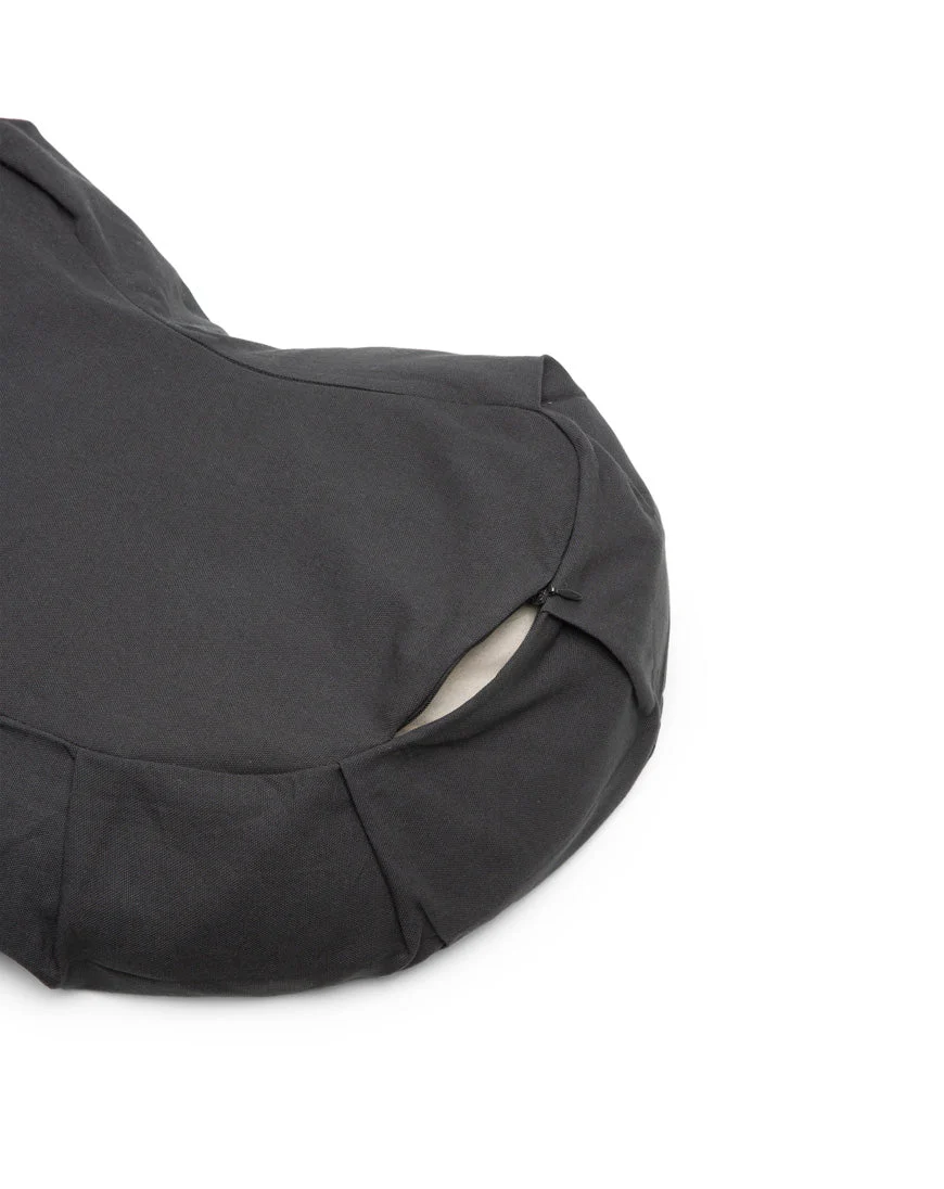 cotton halfmoon meditation cushion - Image 4