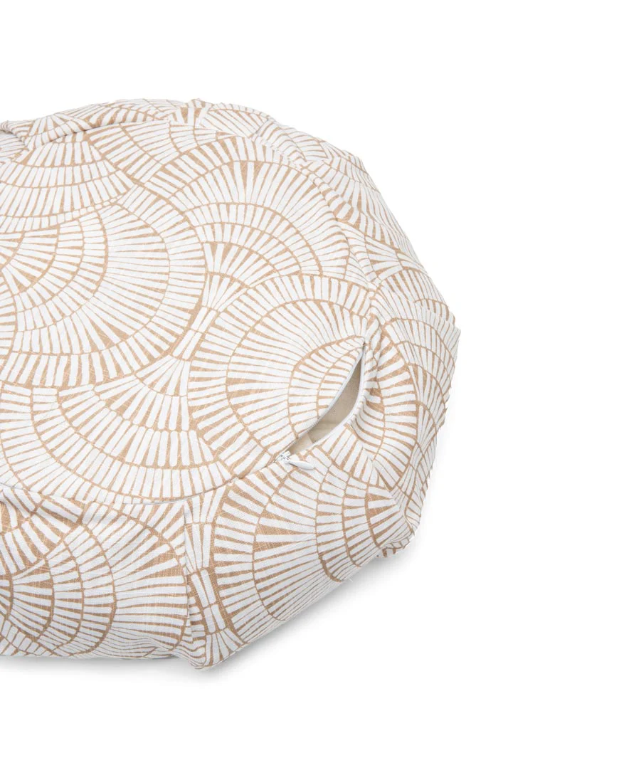 cotton round meditation cushion - Image 7