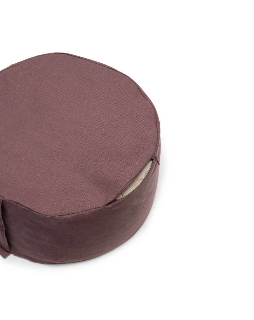 linen mod meditation cushion cover - Image 7
