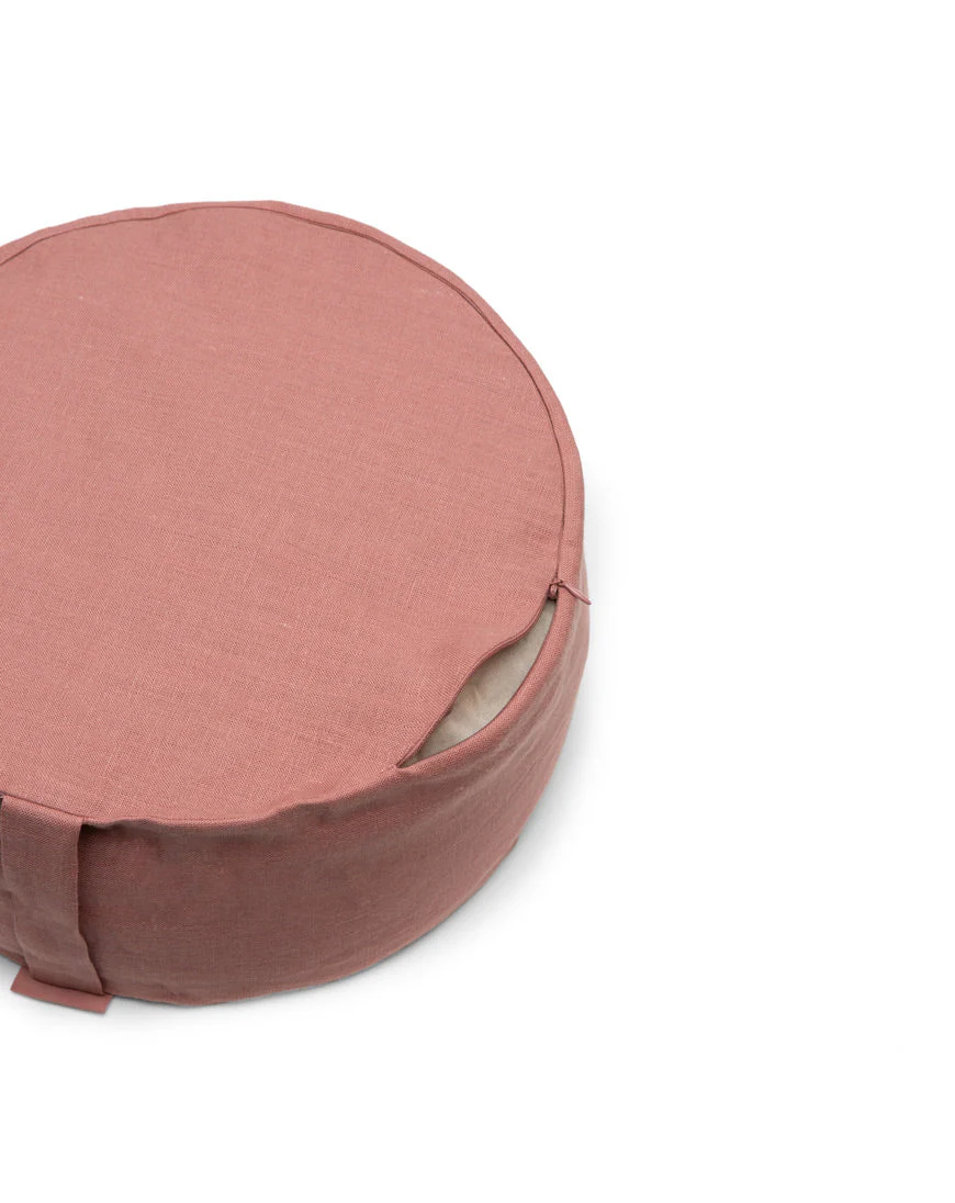 linen mod meditation cushion cover - Image 8