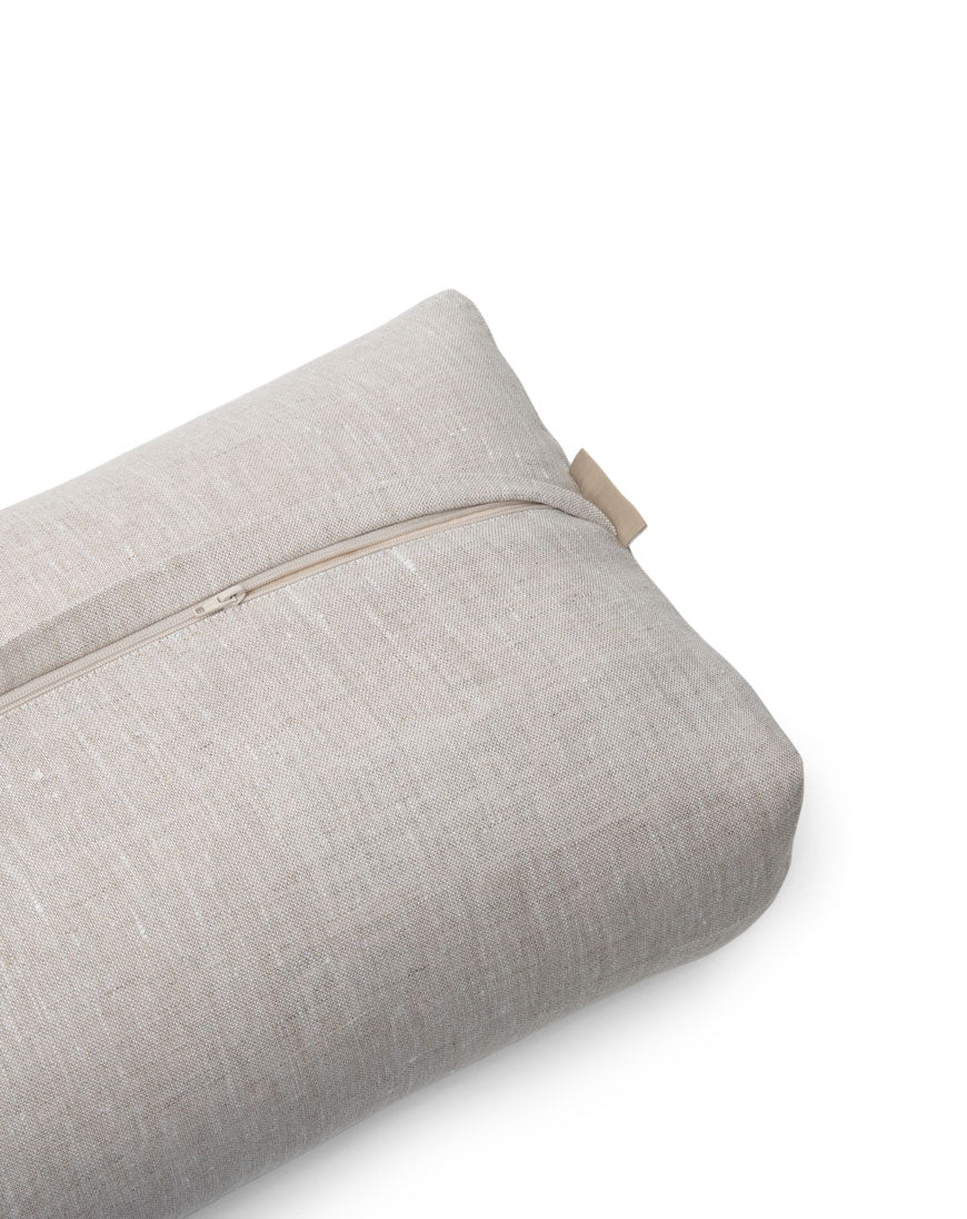 linen rectangular bolster - Image 3